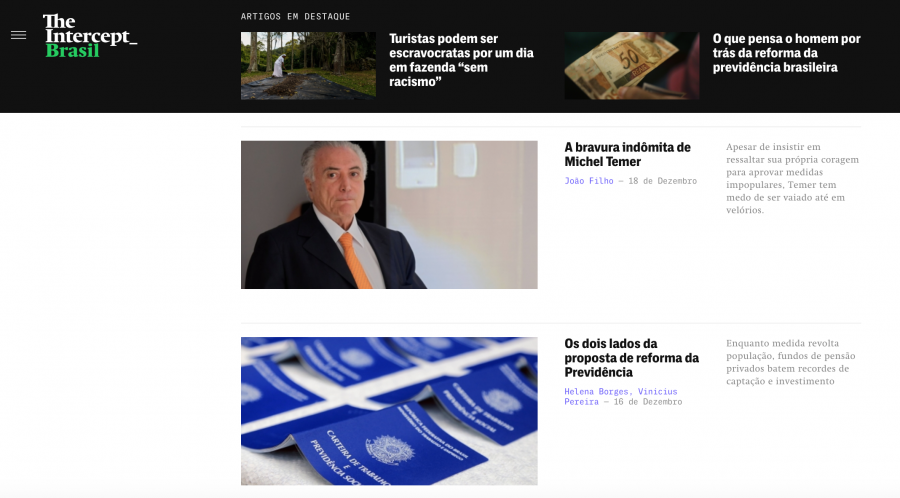 The Intercept Brasil The Intercept Brasil